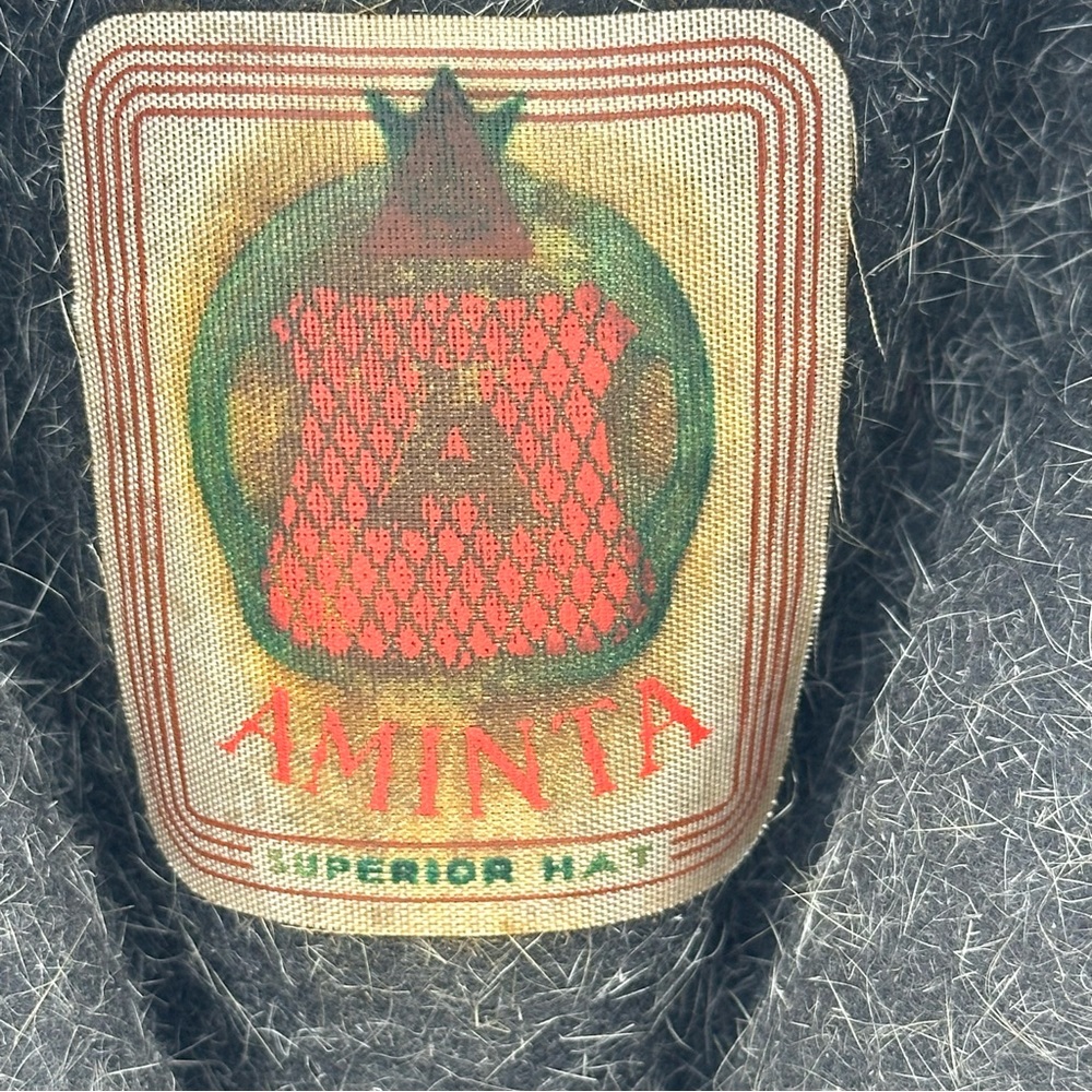 Vintage Aminta italiano Superior Fedora, unique!!!(SKU 222) - Picture 9 of 10